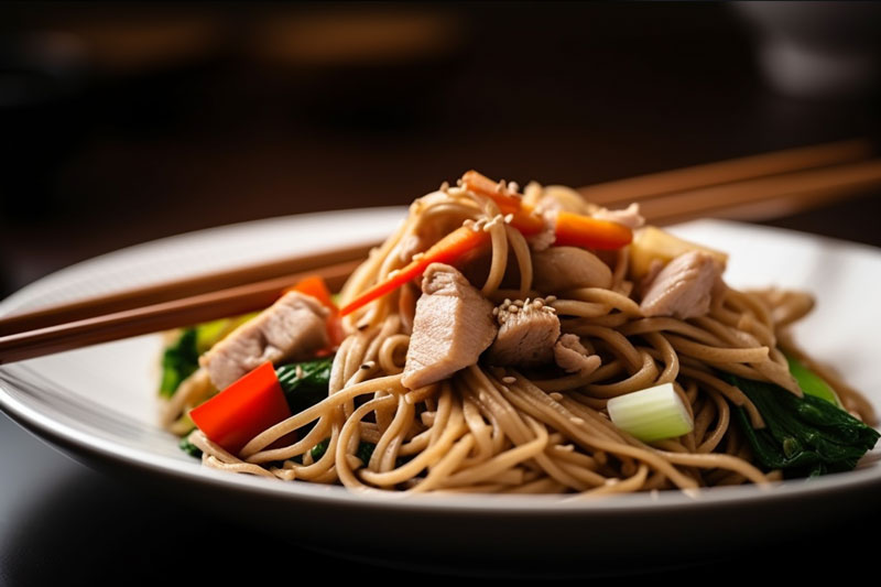 yakisoba cerdo